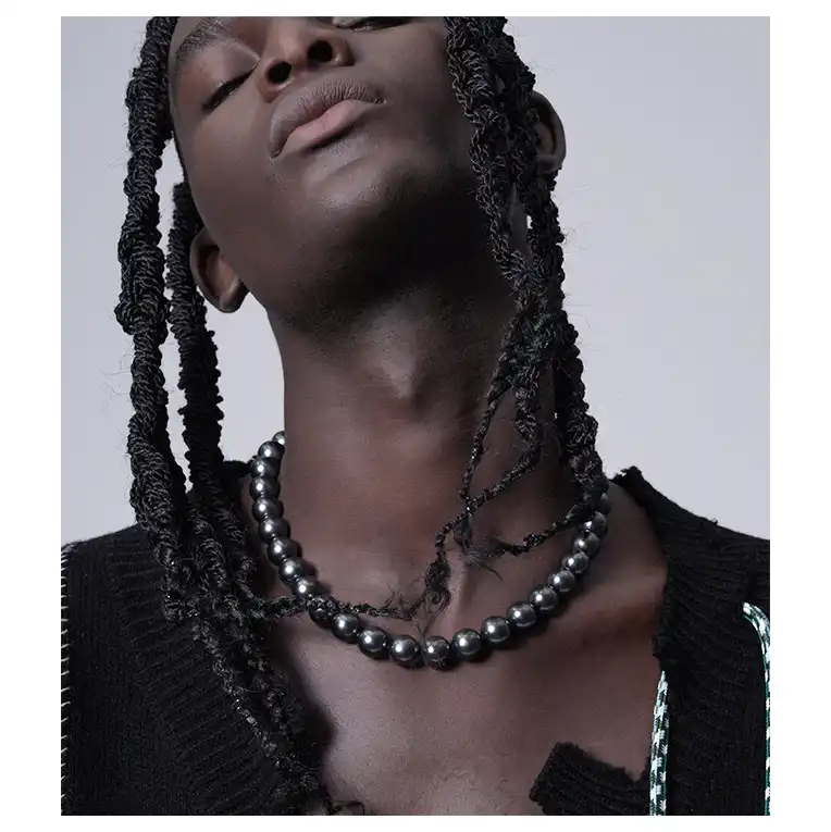 Fashion Mens Pearl Beaded Necklace Hip Hop Jewelry Iced Out Pendant  Necklaces 8mm 10mm5594958 From Fzctw5, $14.53 | DHgate.Com