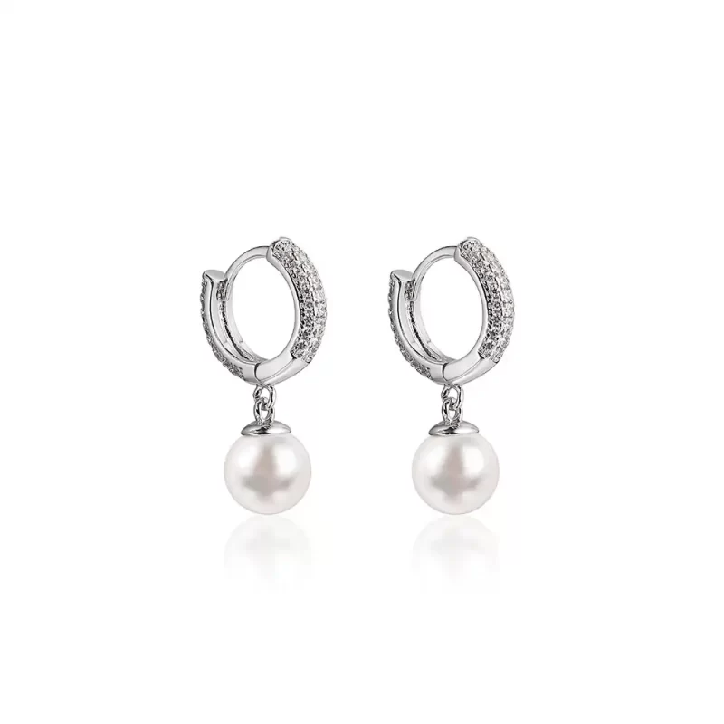 Mens Pearl Dangle Earrings | Best Pearl Dangle Earrings Men