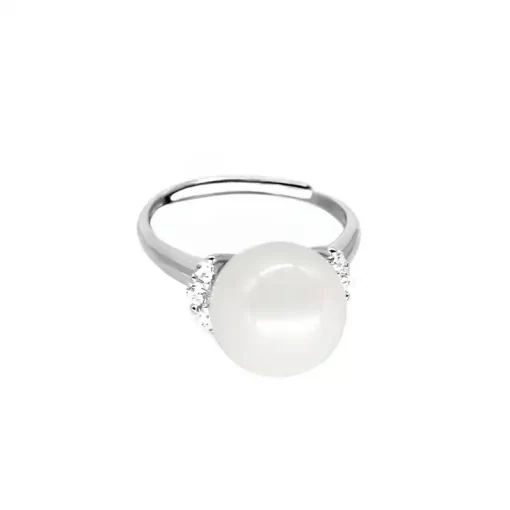 Pearl Silver Ring for Men Best Shell Pearl, 925 Silver