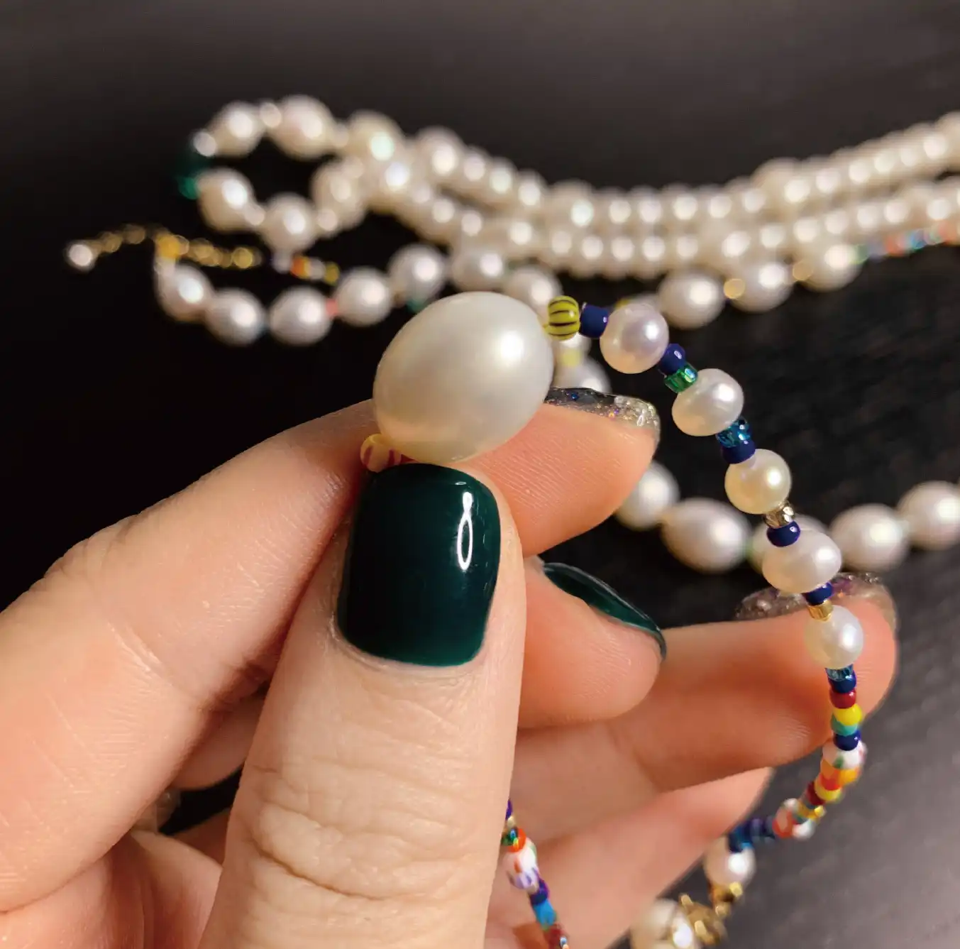 8 Mm Beads Pearl Bracelet With Evil Eye Stone And Buddha Nazar Suraksha  Kawach F at Rs 74/piece | Behind Hanuman Mandir | Mumbai | ID: 24823764430
